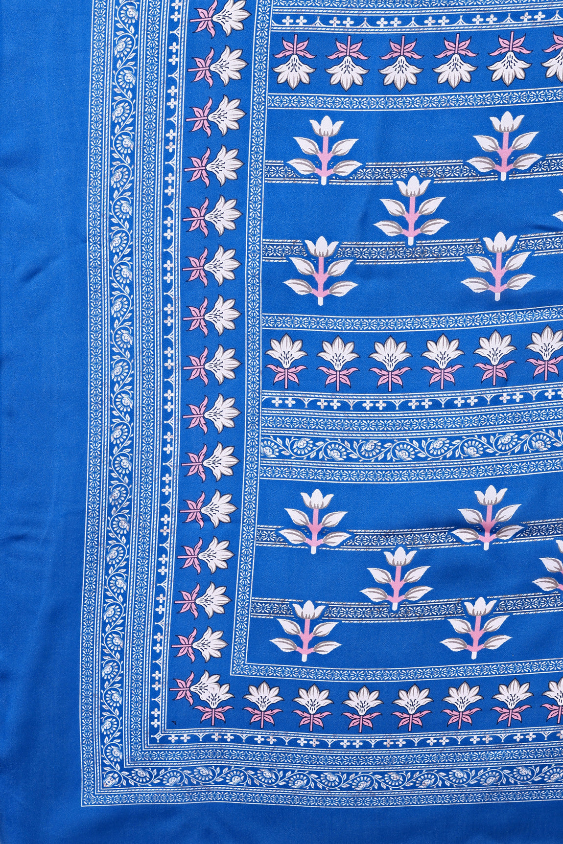 Stylish & Beautiful Satin Georgette Digitally Printed Party Wear Sarees with Blouse Piece